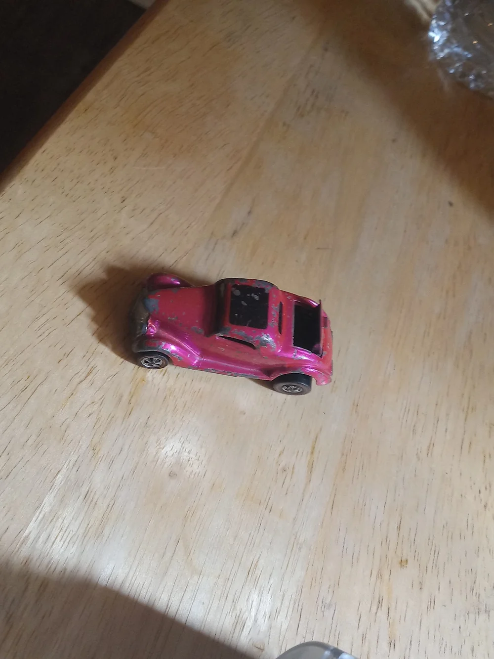 Vintage Red Line Hot Classic 36 Ford Coupe Pink